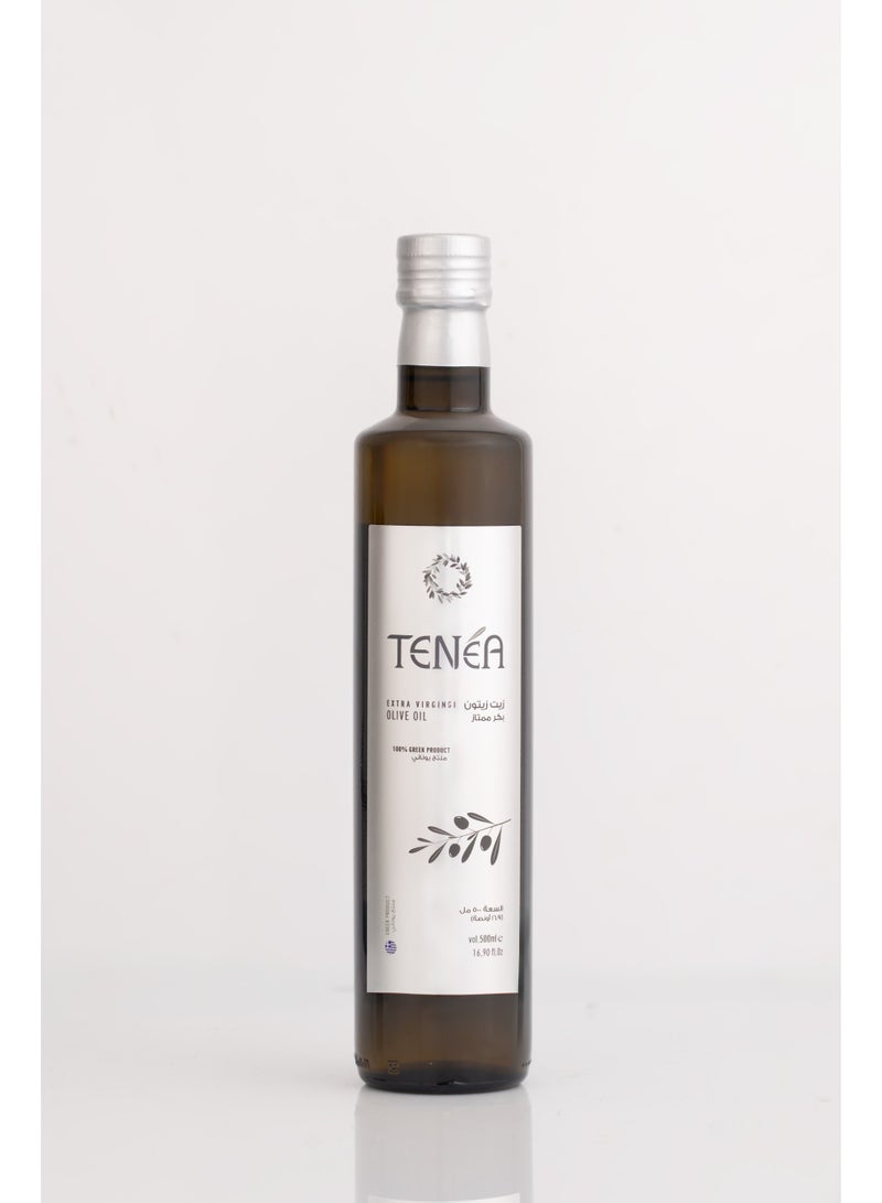 TENEA Extra Virgin Olive Oil 500ml | Greek Manaki EVOO | Smooth Fruity Olive Oil | Cold Extracted - Image 1